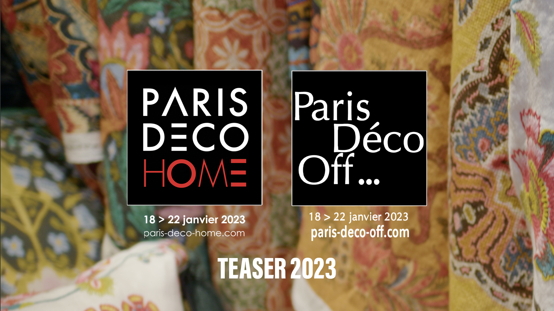 Teaser Paris Deco Off 2023 D8 Paris Déco Off